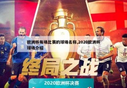 欧洲杯每场比赛的球场名称,2020欧洲杯球场介绍