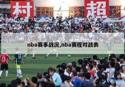 nba赛事战况,nba赛程对战表