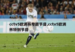 cctv5欧洲杯专题节目,cctv5欧洲杯特别节目