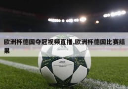 欧洲杯德国夺冠视频直播,欧洲杯德国比赛结果