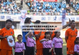 2024欧洲杯预选赛积分榜单公布表,2024欧洲杯预选赛积分榜单公布表图片