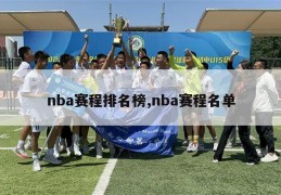 nba赛程排名榜,nba赛程名单