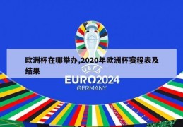 欧洲杯在哪举办,2020年欧洲杯赛程表及结果